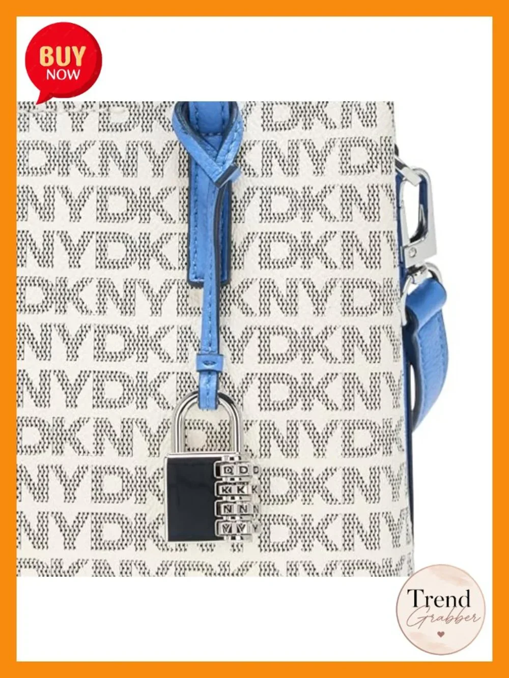 Structured Satchel Crossbody Bag with Padlock Charm Faux Leather Adjustable